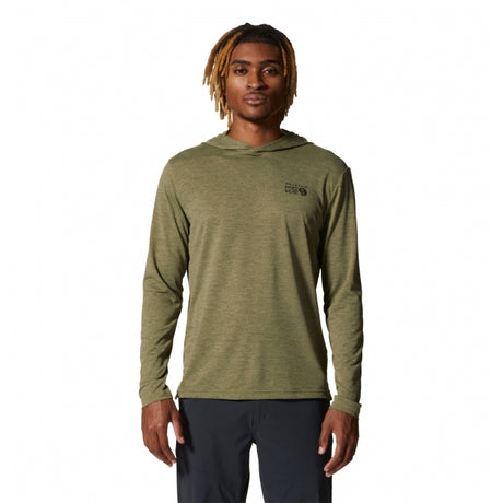Mountain Hardwear Men's Sunblocker Hoody ight Cactus Heather / L