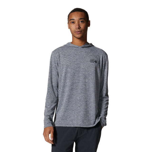 Mountain Hardwear Men's Sunblocker Hoody Foil Grey Heather