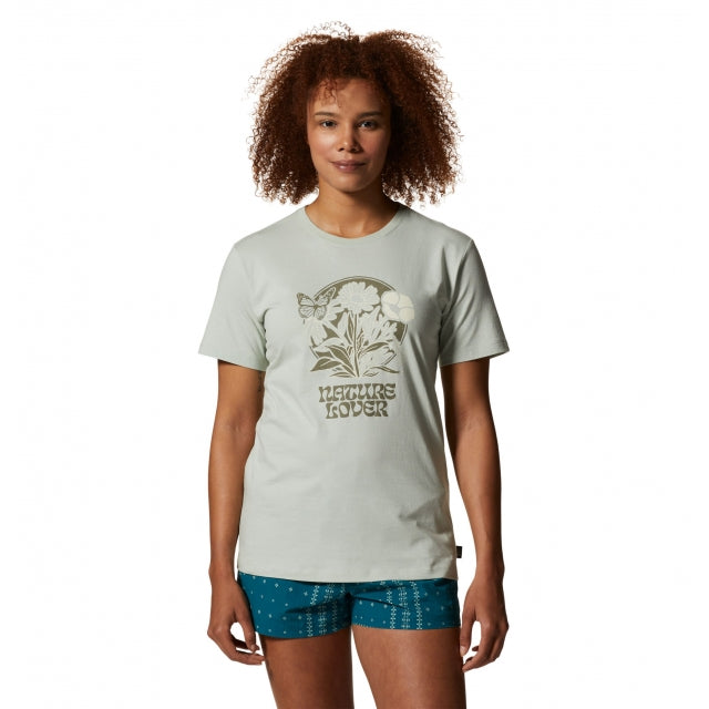 Mountain Hardwear Women's Nature Lover Short Sleeve Tee Cactus White