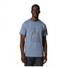 Mountain Hardwear Men's Grizzly Short Sleeve Light Zinc