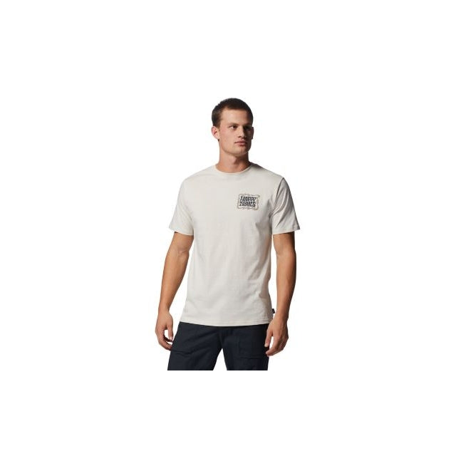 Mountain Hardwear Men's Happy Trails Short Sleeve Stone