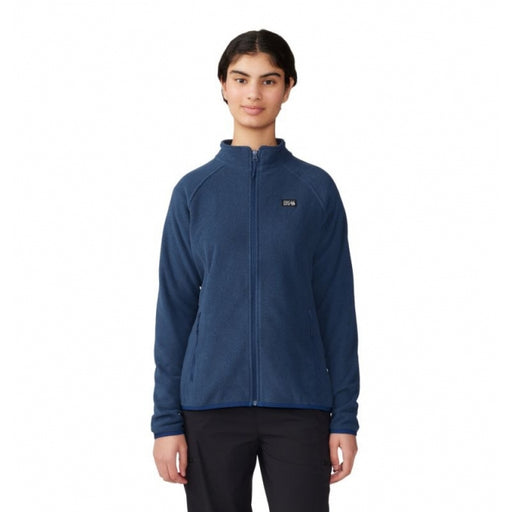 Mountain Hardwear Women's Microchill Full Zip Jacket Outer Dark Heather