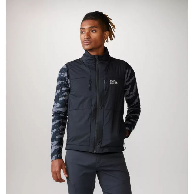 Mountain Hardwear Mens Kor Airshell Warm Vest Black