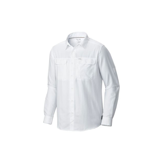 Mountain Hardwear Men's Canyon Long Sleeve Shirt White