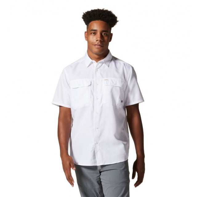 Mountain Hardwear Men's Canyon Short Sleeve Shirt White
