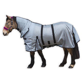 Horseware Ireland Loveson Fly Rug - Silver/Black / Silver / Black