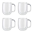 Zwilling Sorrento Plus Double Wall 4-Piece Mug Set