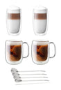 Zwilling Sorrento Plus Double Wall 9-Piece Coffee and Beverage Set