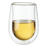 Zwilling Sorrento Plus Double Wall 10-oz Stemless White Wine Glass (Single Glass)