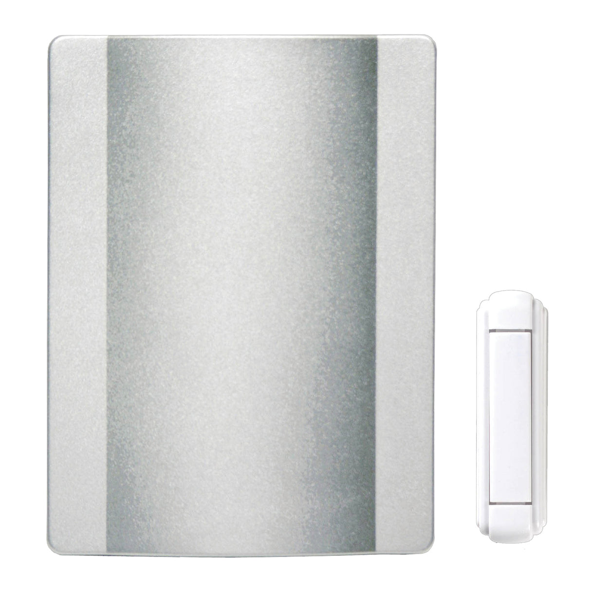 Heath Zenith Doorbell Kit Satin nickel