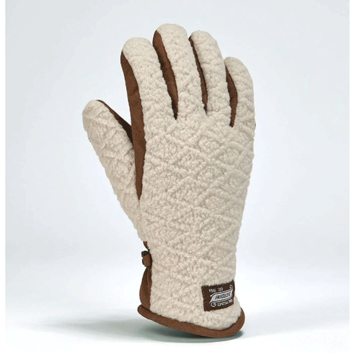 Gordini Women's Argyle Glove Oatmeal