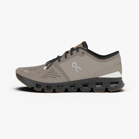 On Cloud Men's Cloud X 4 Shoe - Fog/Black Fog/Black