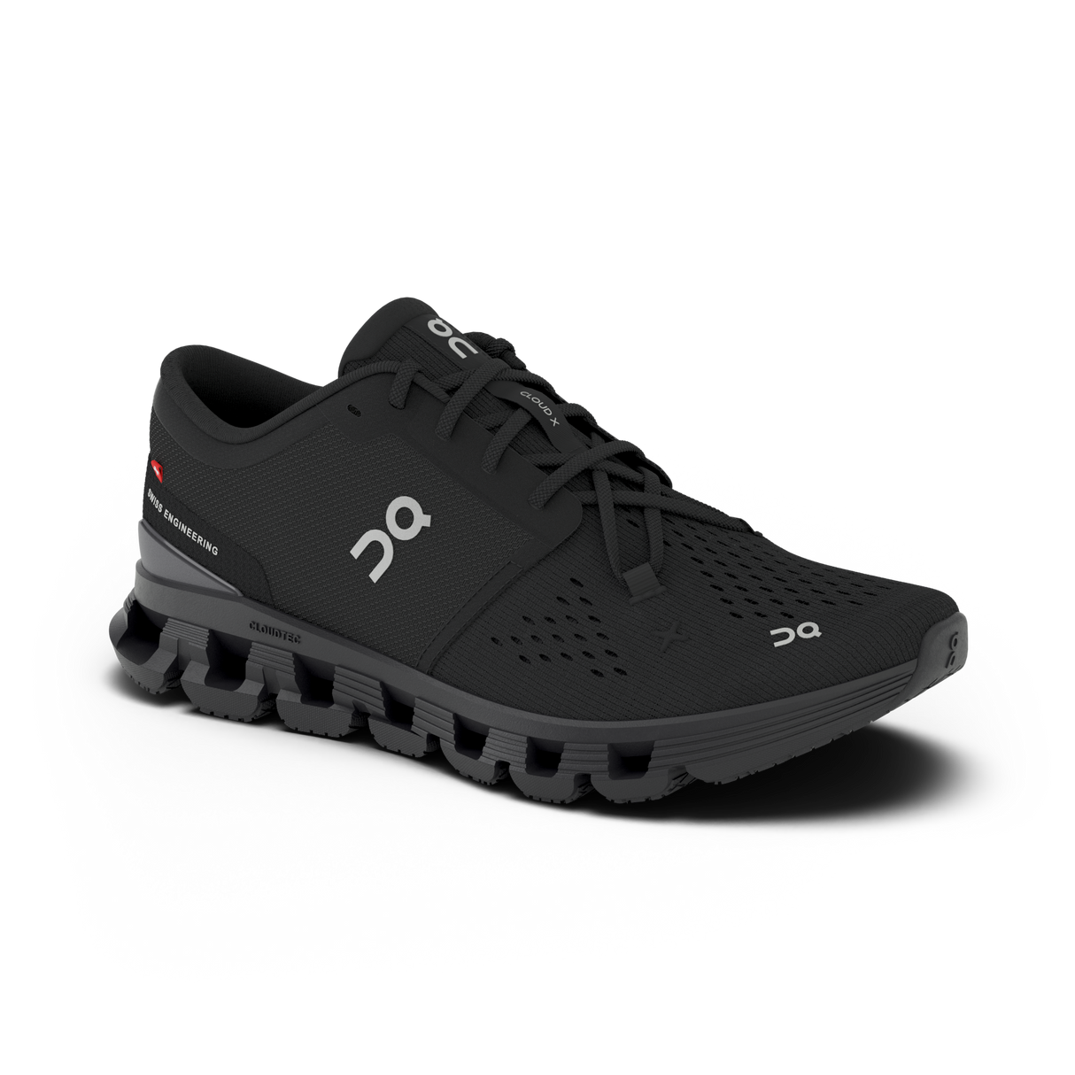 On Cloud Women's Cloud X 4 Shoe - Black/Eclipse Black/Eclipse