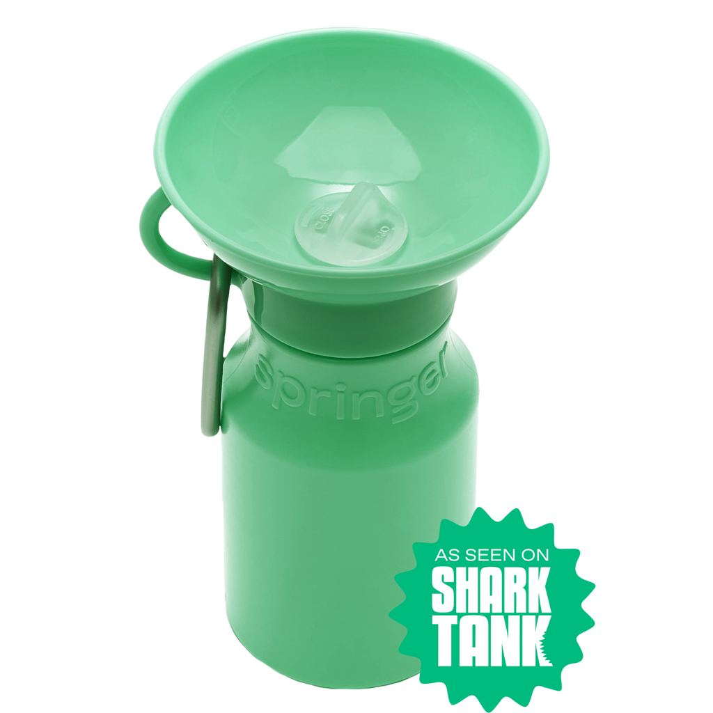 Springer Pets Mini Dog Travel Bottle 15oz - Springer Green Springer Green