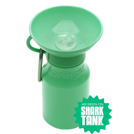 Springer Pets Mini Dog Travel Bottle 15oz - Springer Green Springer Green