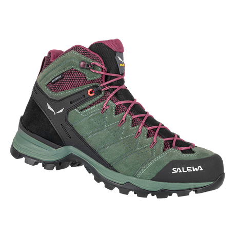 Salewa Women's Alp Mate Mid PTX Boot Duck Green/Rhododendon