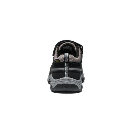 Keen Children's Targhee IV Low Waterproof Shoe - Black/Steel Grey Black/Steel Grey