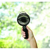 Vision Air 4-inch USB Handheld Fan - Black