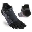 Injinji Ultra Run No-Show Sock - Onyx Onyx