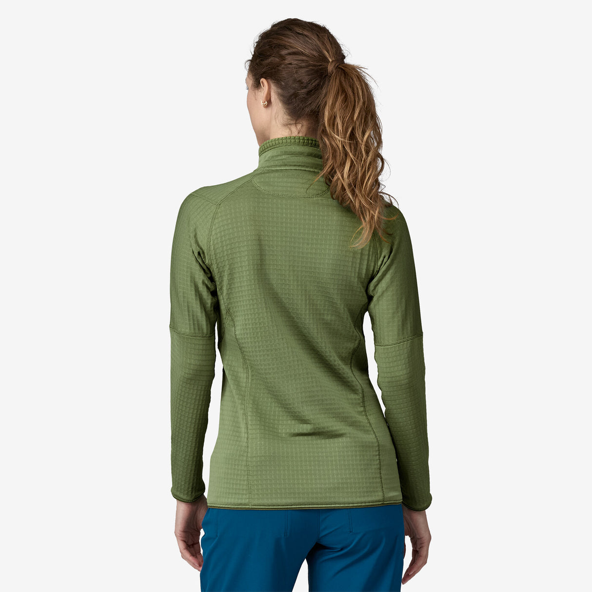 Patagonia Women's R1 Fleece Pullover - Terrain Green Terrain Green