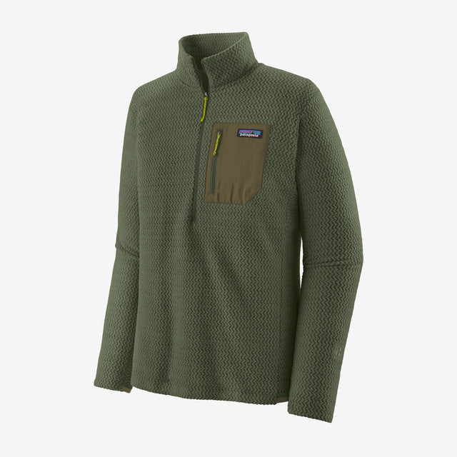 Patagonia Men's R1 Air Zip-Neck - Torrey Pine Green Torrey Pine Green