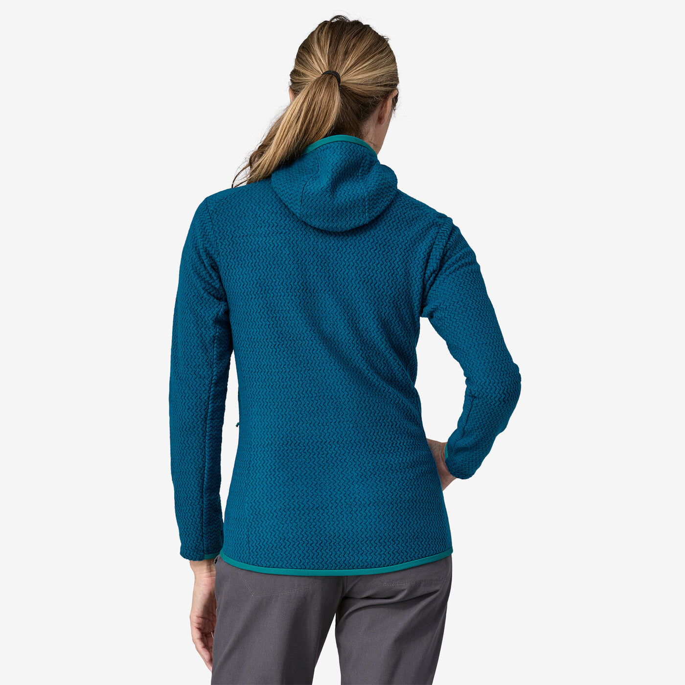 Patagonia Women's R1 Air Full-zip Hoody - Lagom Blue