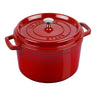 Staub 5 Qt Round Tall Cocotte Cherry