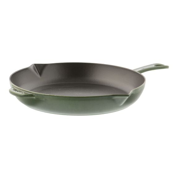 Staub 12-inch Fry Pan Basil