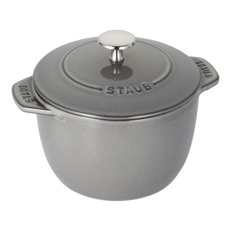 Staub 1.5 Qt Petite French Oven Graphite Grey