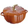 Staub 3.75 Qt Pumpkin Cocotte With Brass Knob Burnt Orange