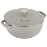 Staub 3.75 Qt Essential French Oven Graphite Grey