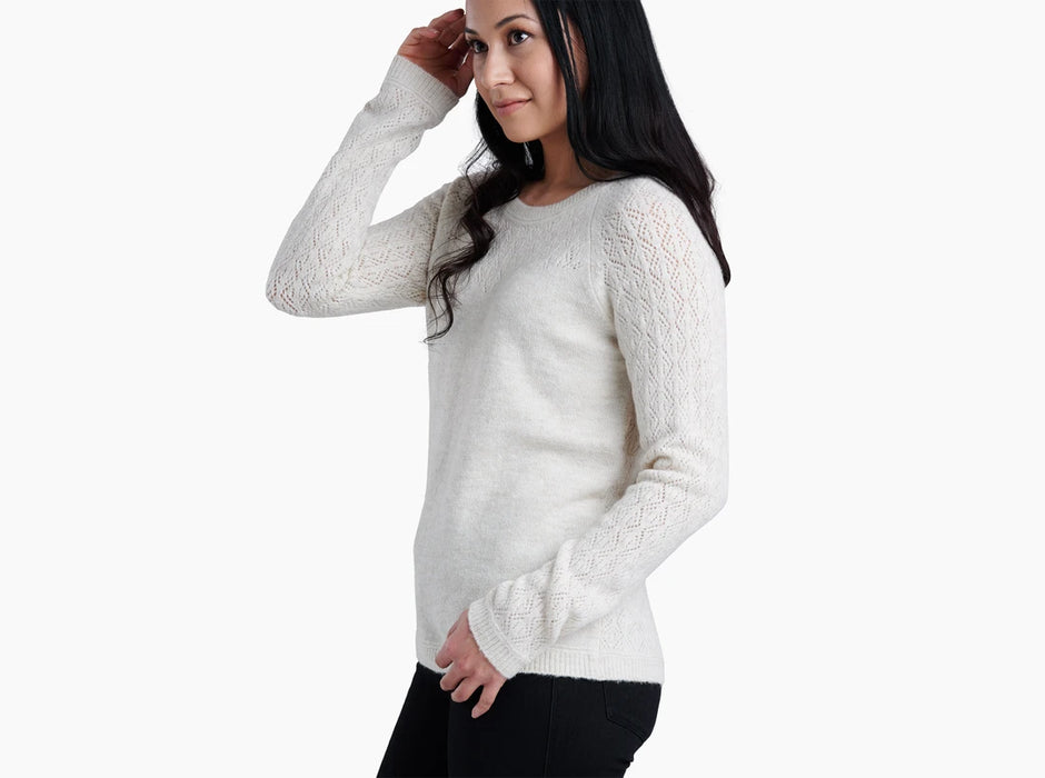 Kuhl Clothing Women's Sonata Pointelle Sweater
