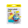 Wrap It Cable Labels 10 Pack - Medium Assorted /  / 10PK