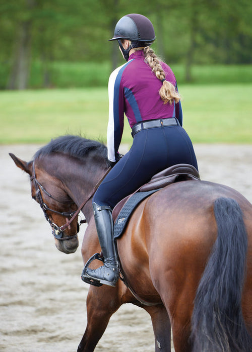 Kerrits Equestrian Apparel Coolcore Silicone Full Leg Riding Tech Tight Nightsky