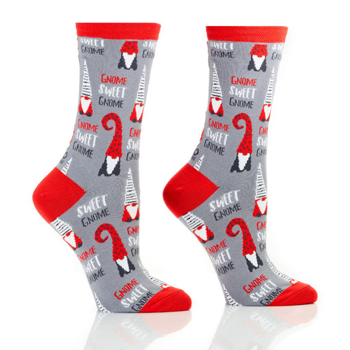 YO Sox Gnome Sweet Gnome - Cotton Crew Socks