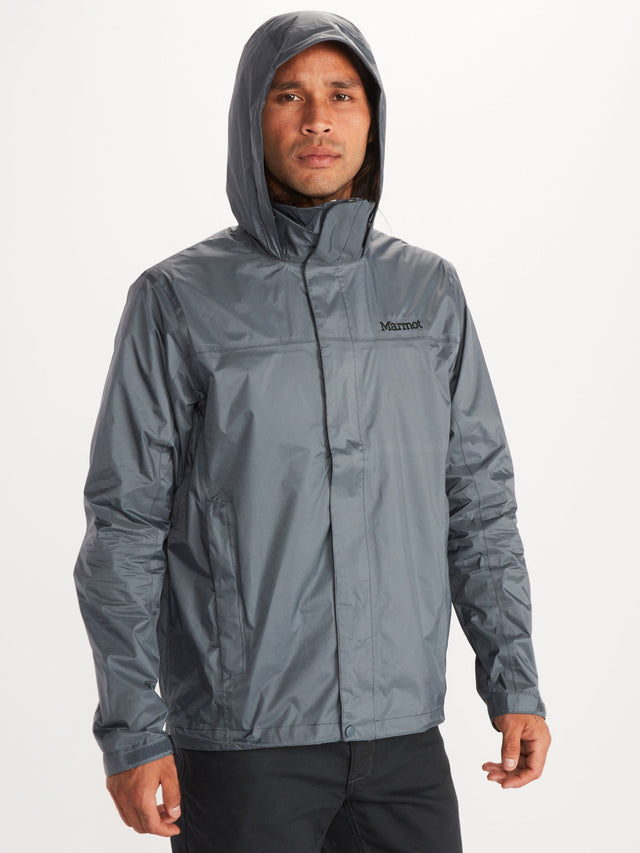 Marmot Men's PreCip Eco Jacket - Steel Onyx Steel Onyx