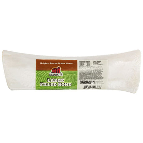 Redbarn Pet Products Filled Bone Peanut Butter - Small & Large Peanut Butter