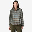 Patagonia Women's Canyonite Flannel Shirt - Camp Out: Pine Needle Green Camp Out: Pine Needle Green