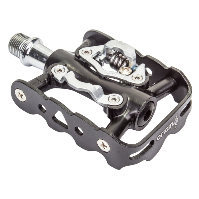 Origin 8 Ultim8 Mtb Single Clipless Pedals, 9/16 Black grey