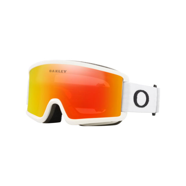 Oakley Target Line Snow Goggles White fireirid