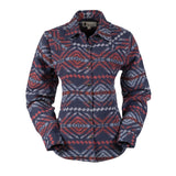 Outback Trading Co. Hazel Shirt Jacket Navy