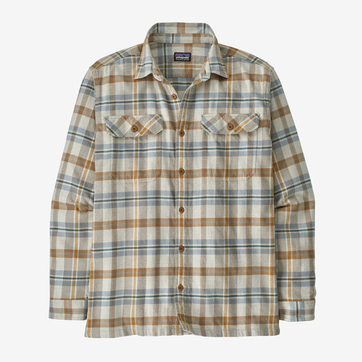 Patagonia Men's Long-sleeved Organic Cotton Midweight Fjord Flannel Shirt Fields/natural
