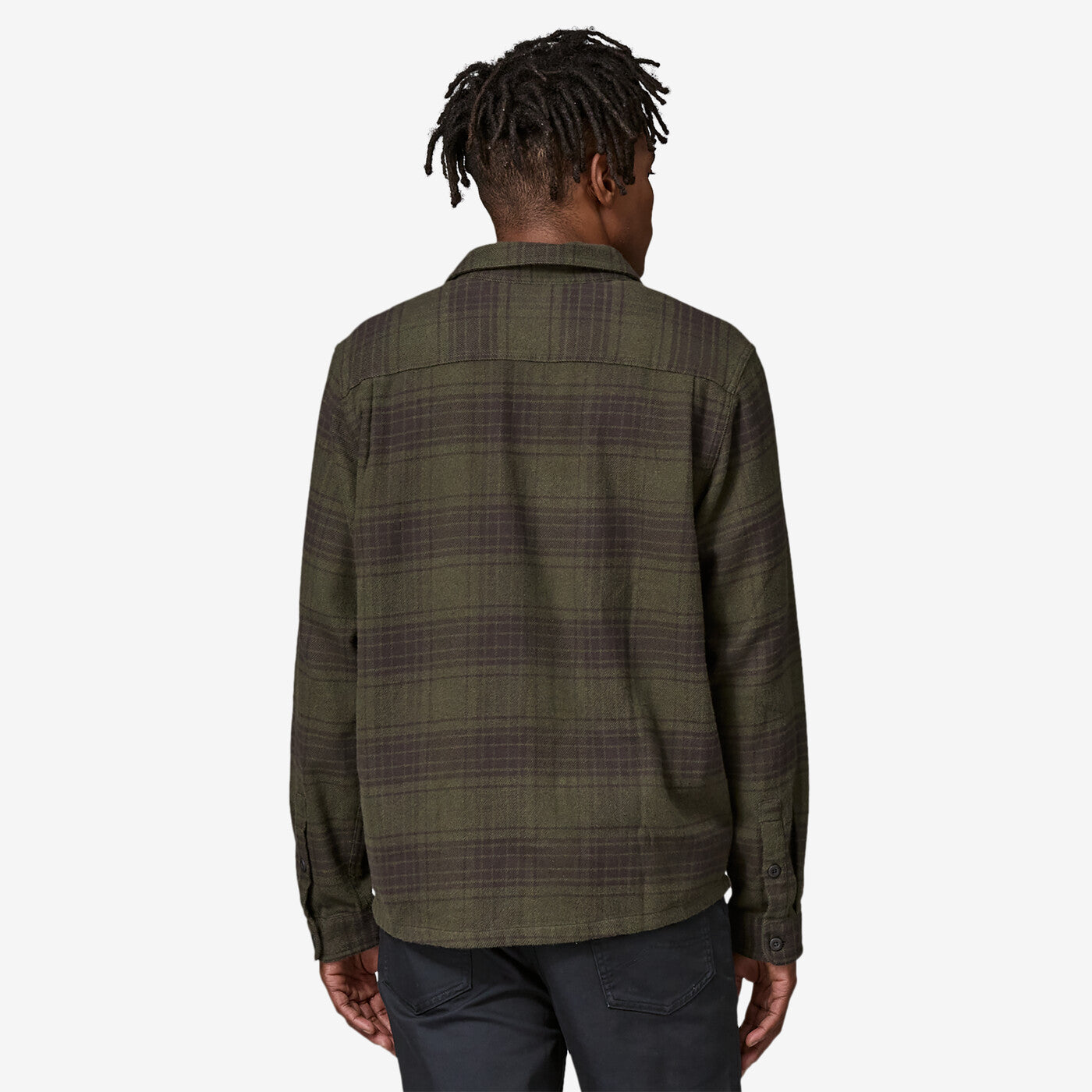 Patagonia Men's Fjord Flannel Shirt - Cascade: Basin Green
