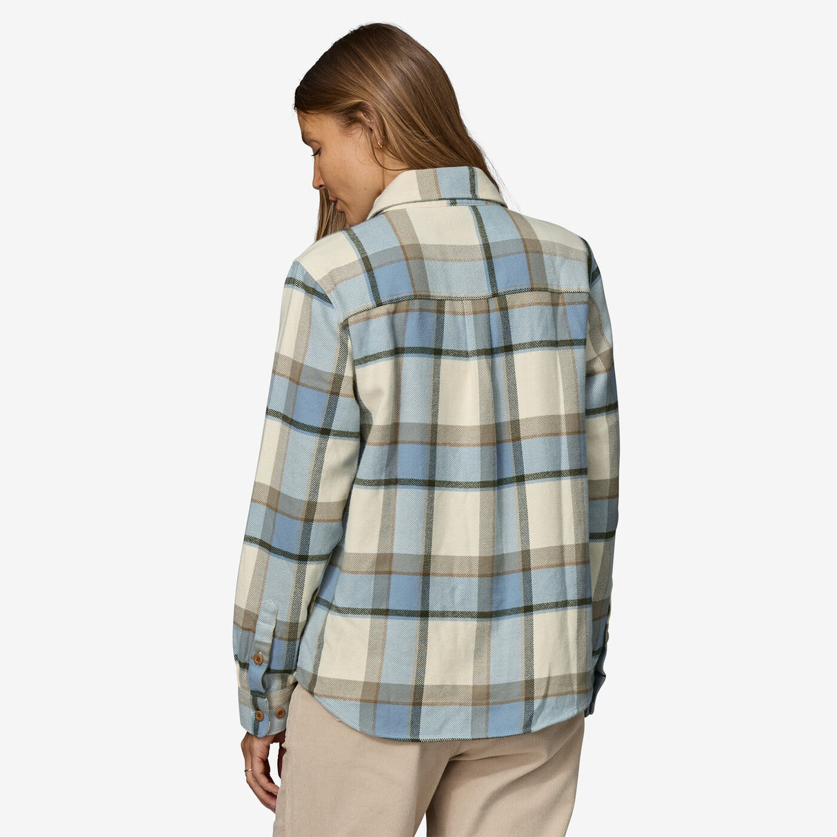 Patagonia Women's Fjord Flannel Shirt - Sunrise Ridge: Natural Sunrise Ridge: Natural