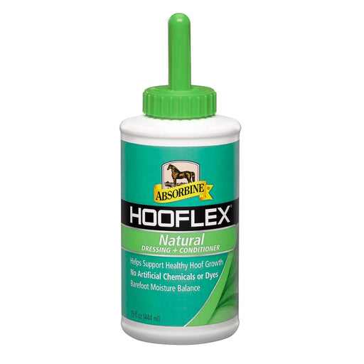 Absorbine Hooflex All Natural Dressing & Conditioner with Brush - 15oz.
