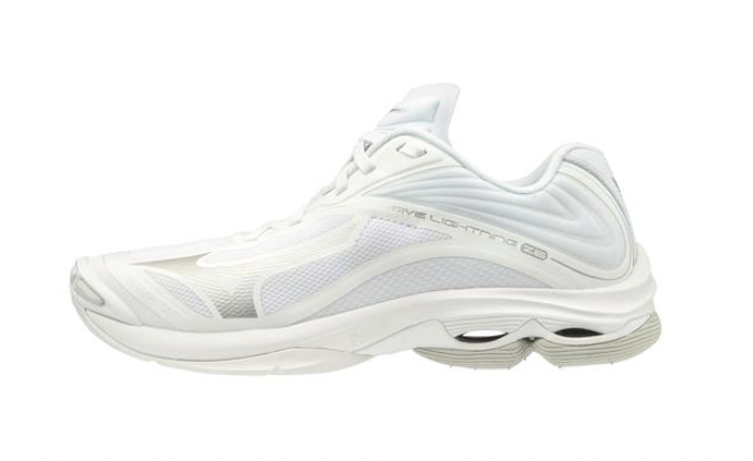 Mizuno Women's Wave Lightning Z6 Volleyball Shoe - White White