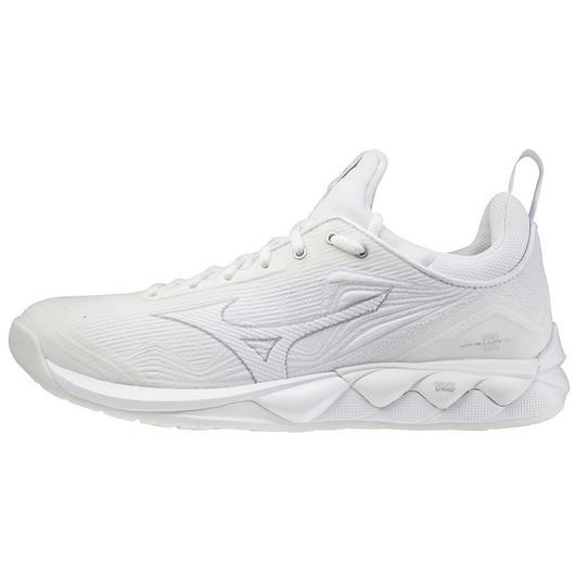 Mizuno Women's Wave Luminous 2 Volleyball Shoe - White/Silver White/Silver