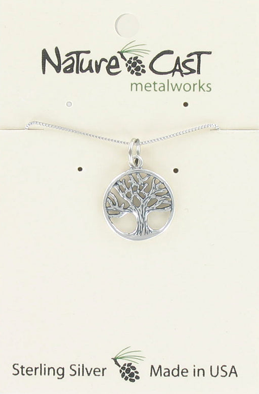 Nature Cast Metalworks Tree Of Life Pendant Necklace