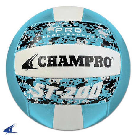 CHAMPRO SPORTS ST-200 Pro Performance Official Beach Volleyball Camo blue