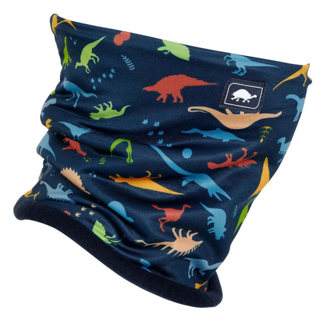 Turtle Fur Comfort Shell Neckula Lined With Original Turtle Fur Fleece - Print Dino Playground